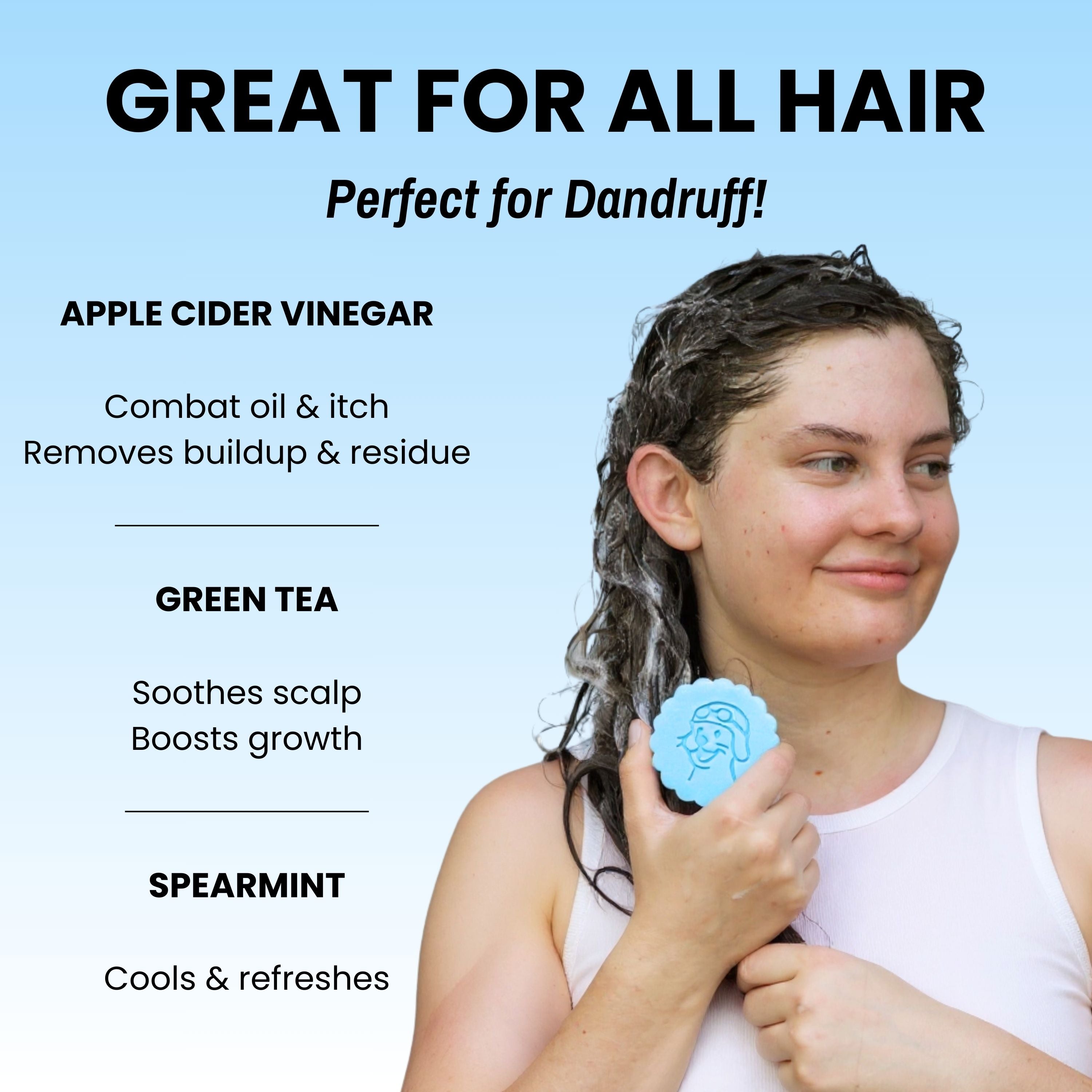 Shampoo and Conditioner Bar Set for Dry