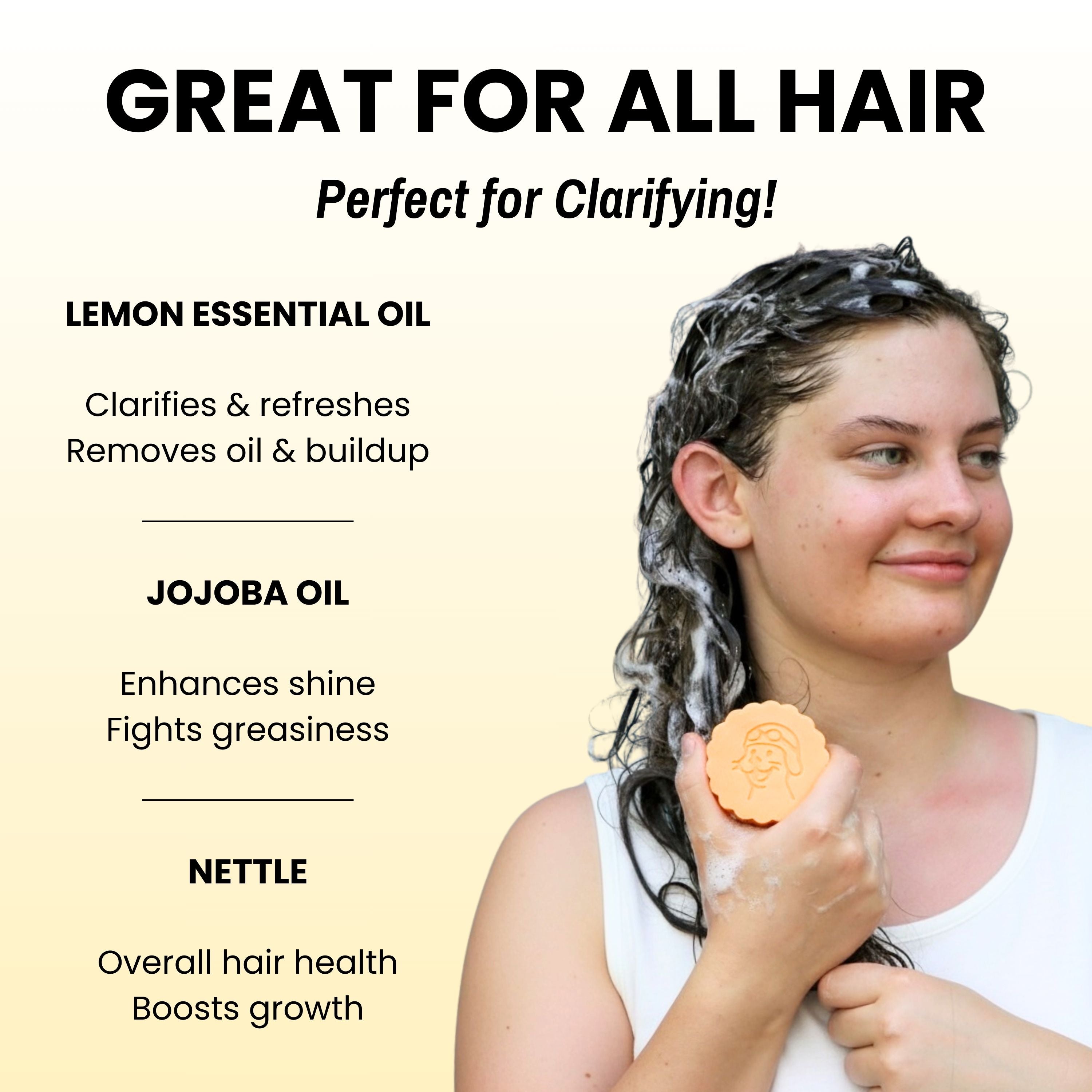 Clarifying Apple Cider Vinegar Shampoo and Conditioner Bar Set