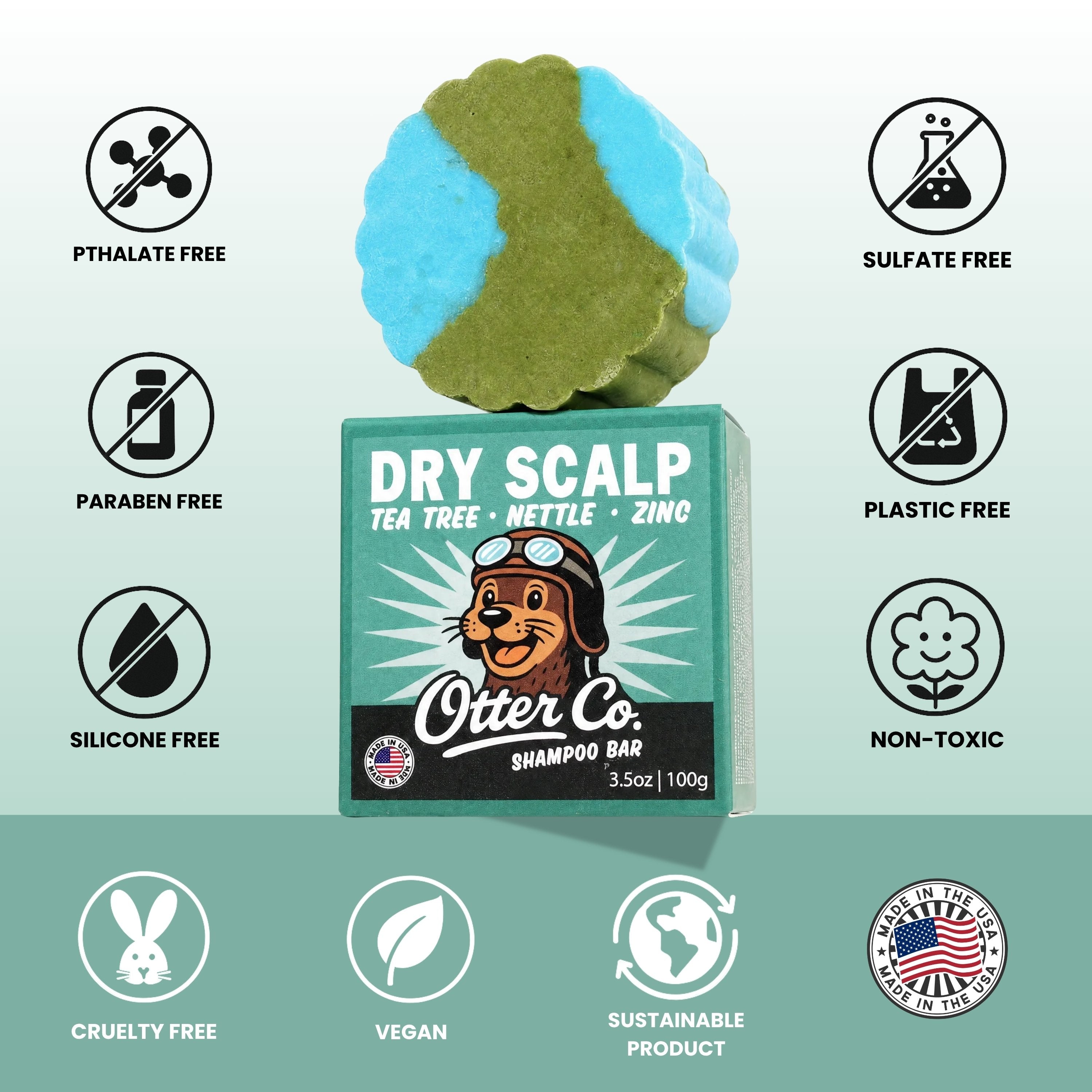 Dry Scalp Tea Tree Shampoo Bar