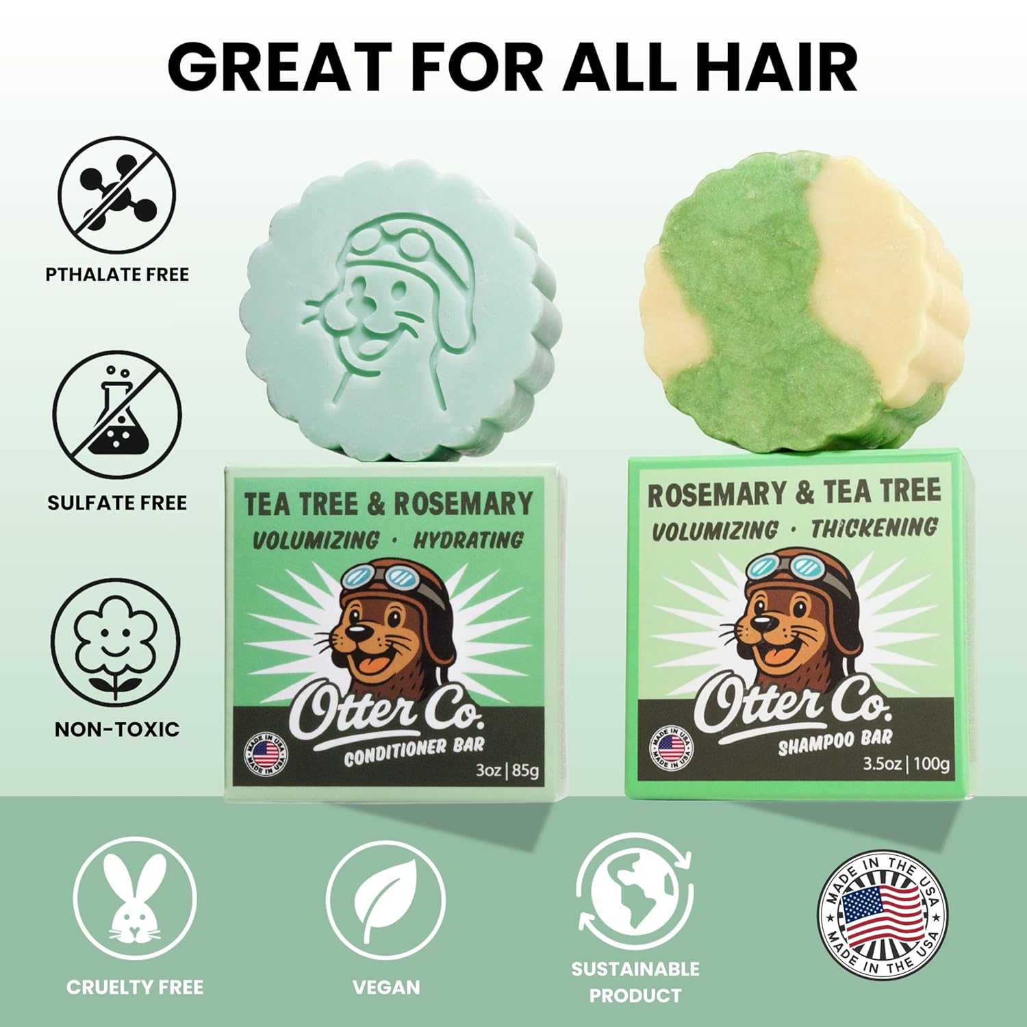 Volumizing Shampoo + Conditioner