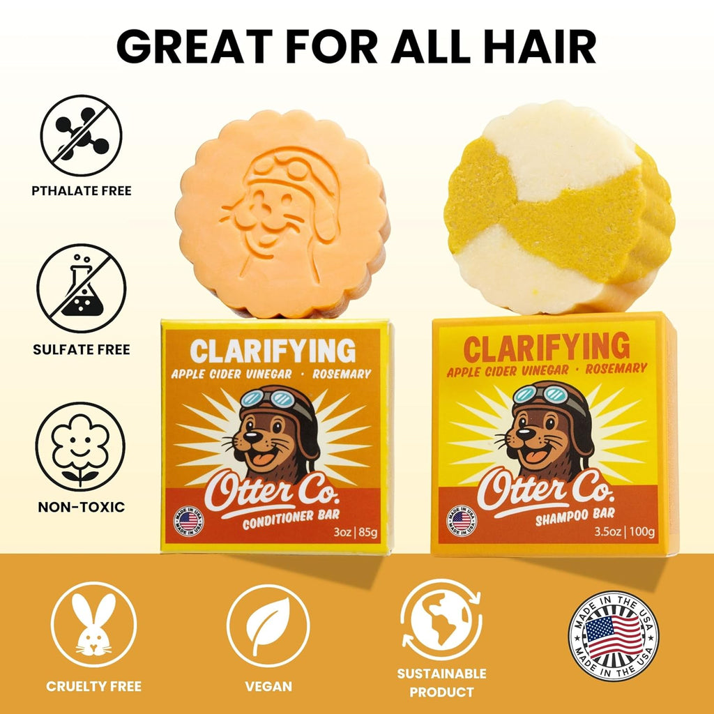Clarifying Shampoo + Conditioner Combo