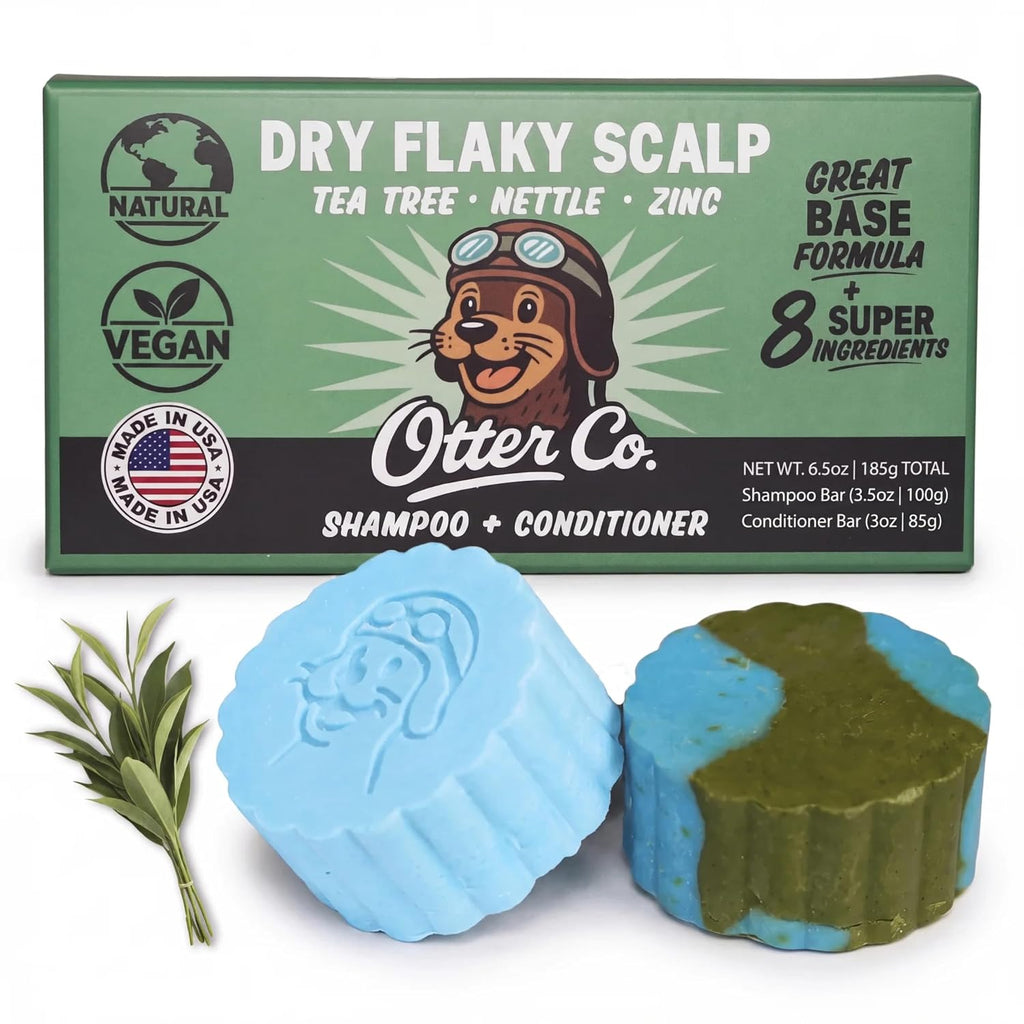 Shampoo and Conditioner Bar Set for Dry