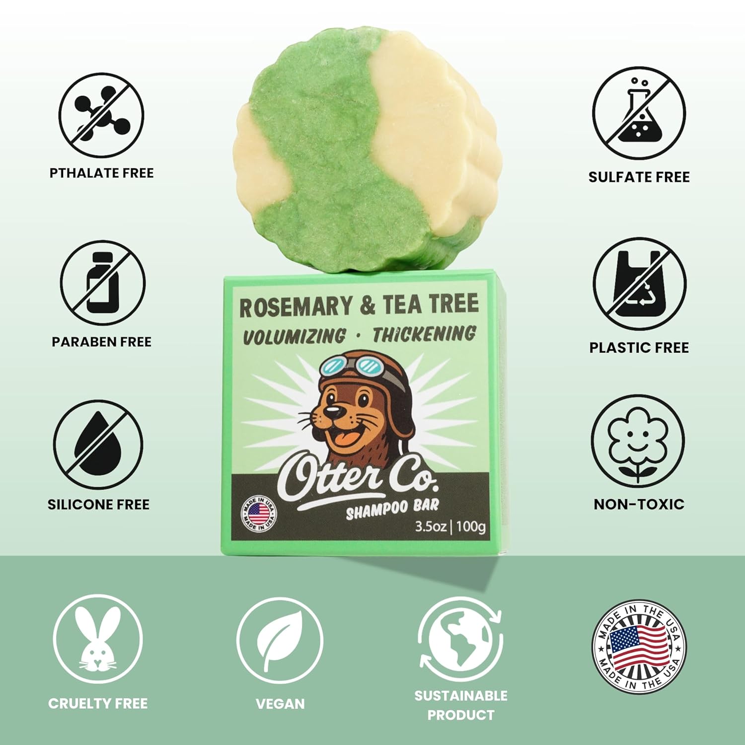 Volumizing and Thickening Shampoo Bar