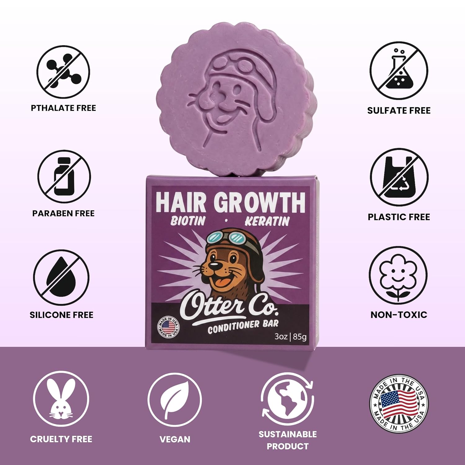 Biotin & Onion Hair Growth Conditioner Bar