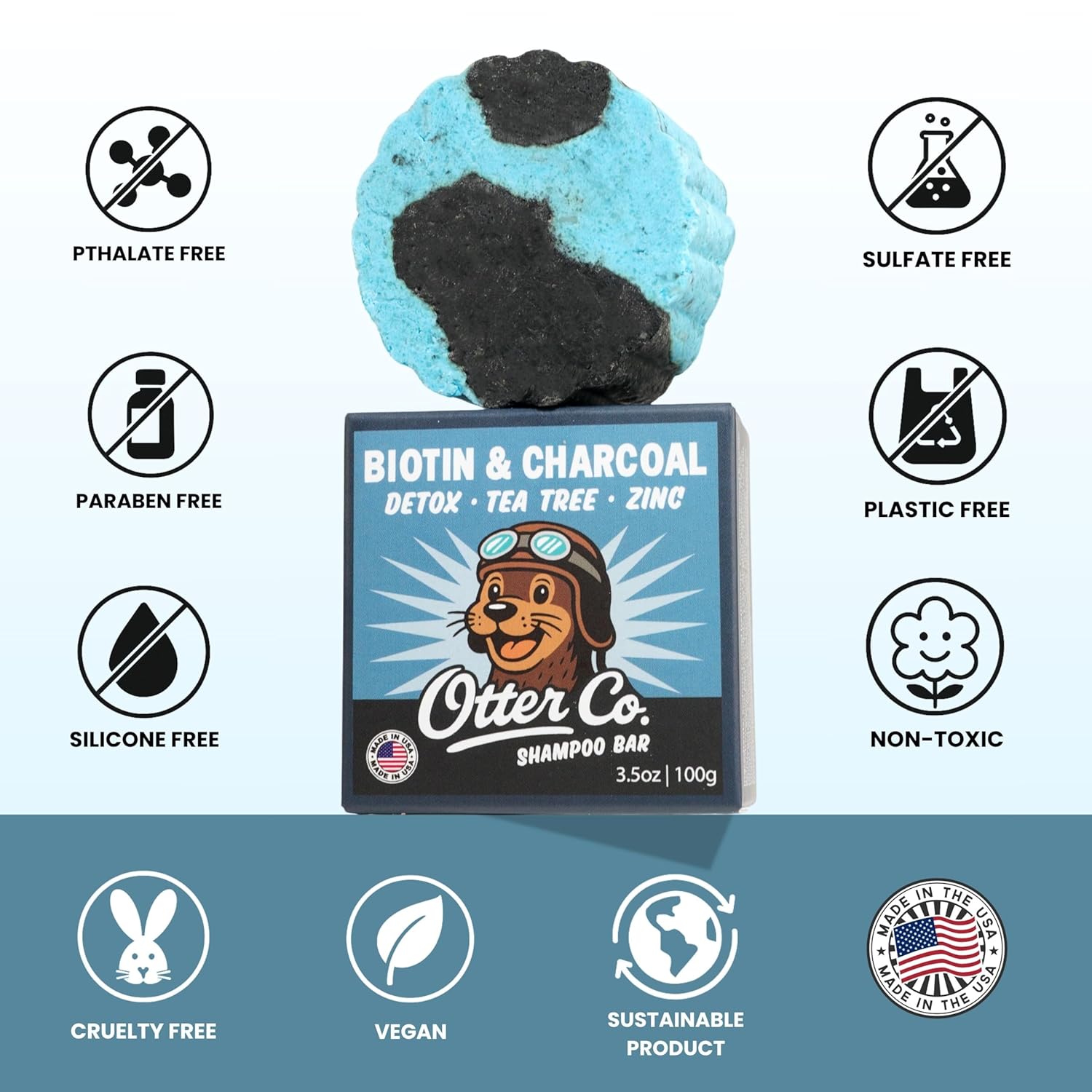 Biotin Detox Shampoo Bar