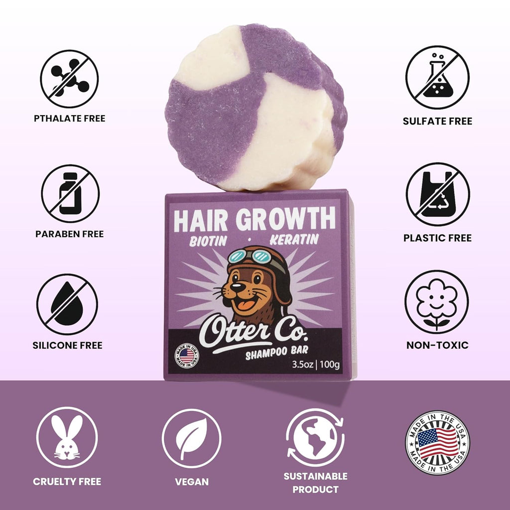 Biotin & Onion Hair Growth Shampoo Bar