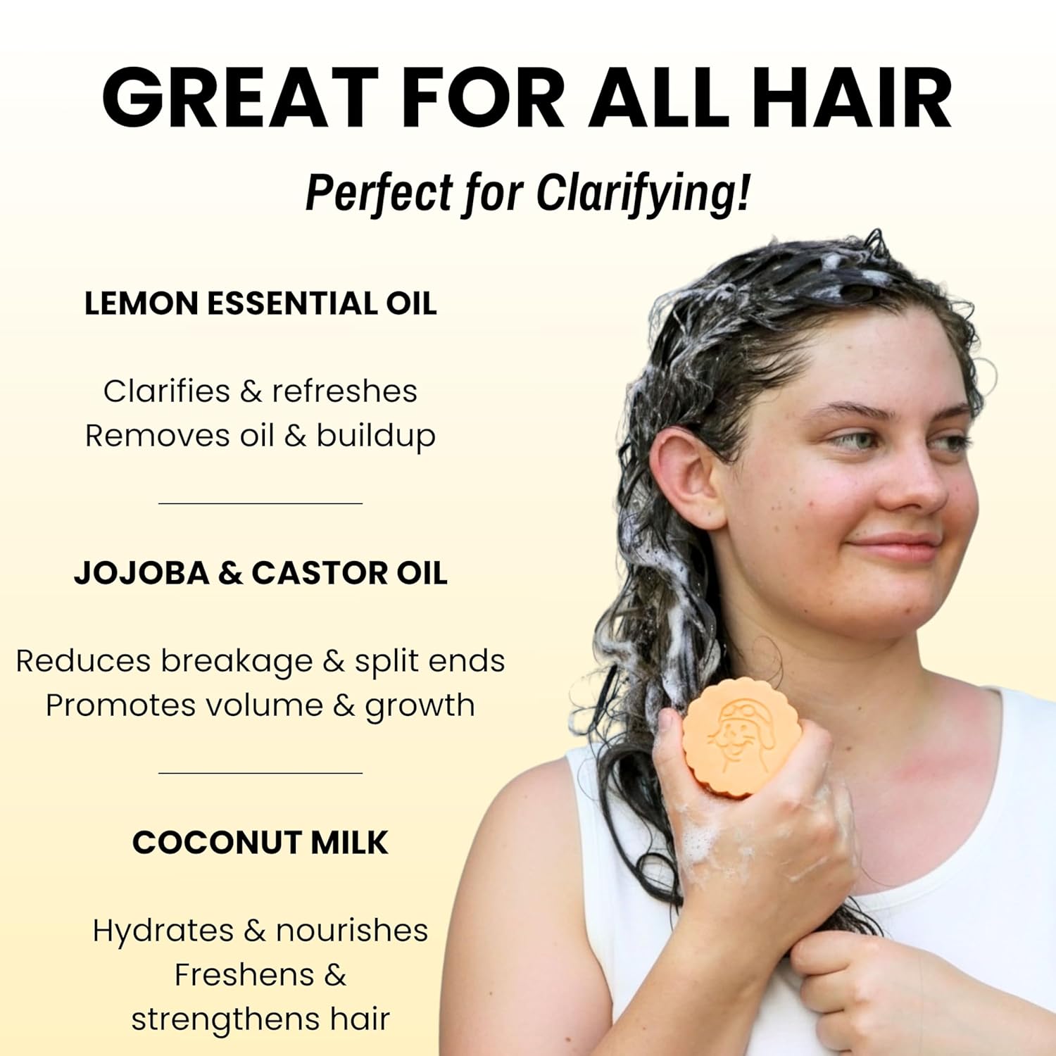 Clarifying Apple Cider Vinegar Conditioner Bar