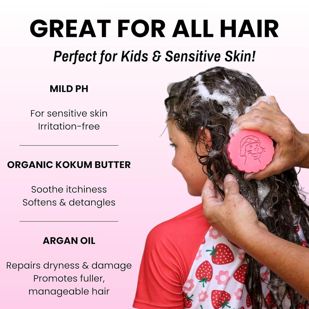 Kids Strawberry Conditioner Bar